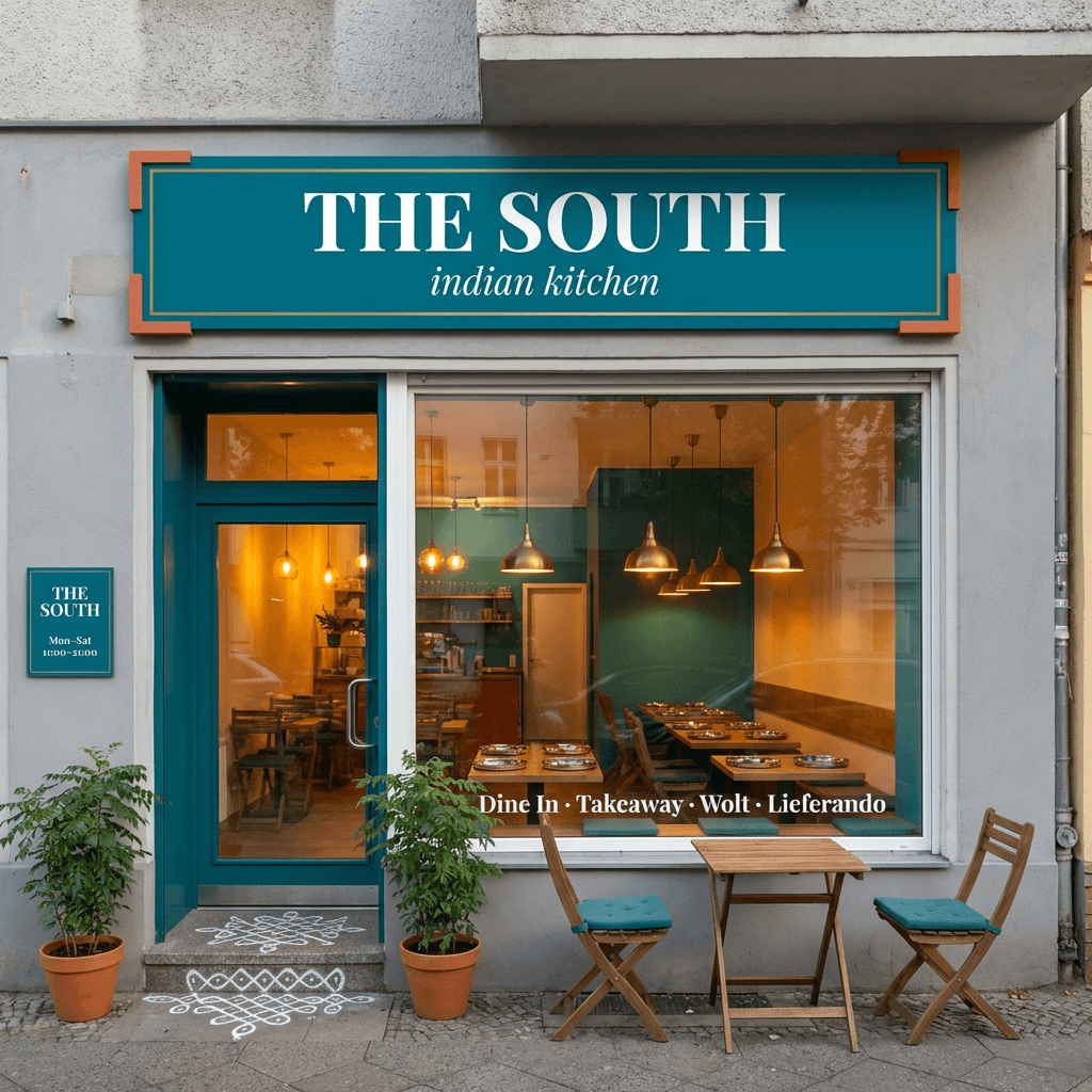 THE SOUTH indian kitchen storefront